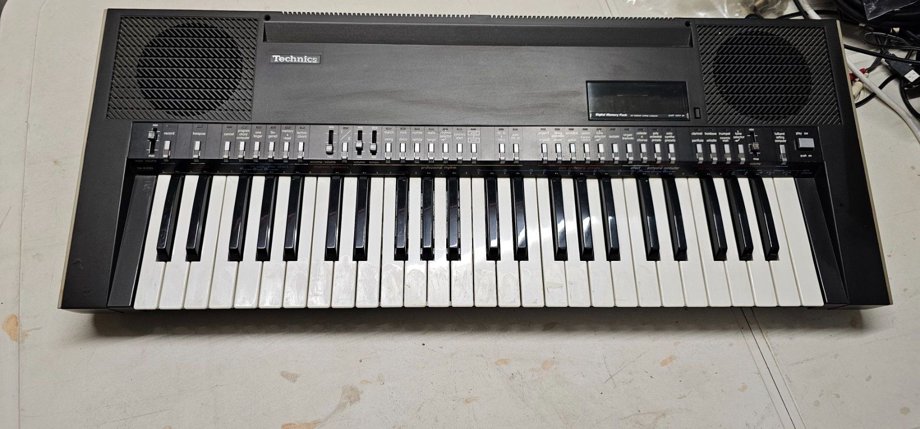 Technics Strumenti musicali: Technics Keyboard, Modell SX-K200 – Usato da Sins venduto da sagitarius58