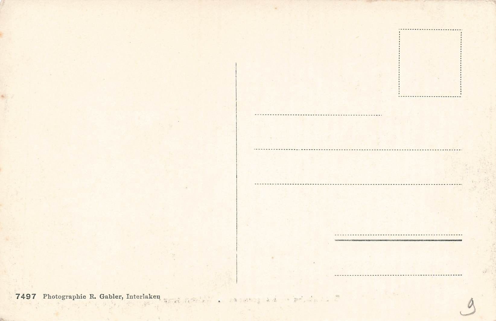 Cartoline postali: Brünig bahn Wetterhörner – Usato da Biasca venduto da Blenio71 1