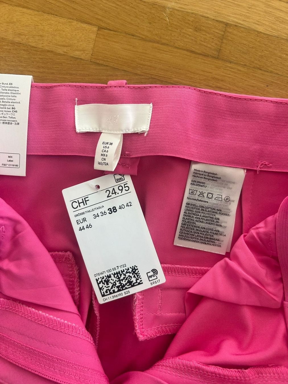 Pantaloni: Hose pink, H&M, Grösse 38 – Usato da Wettingen venduto da Lenny15 2