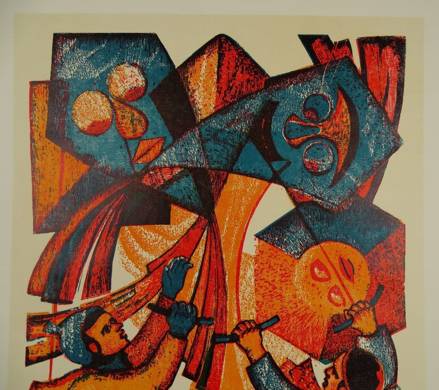 Grafica & Litografie: KINDER BEIM DRACHENSTEIGEN, LITHO – Usato da Grüningen venduto da Kartensammler 2