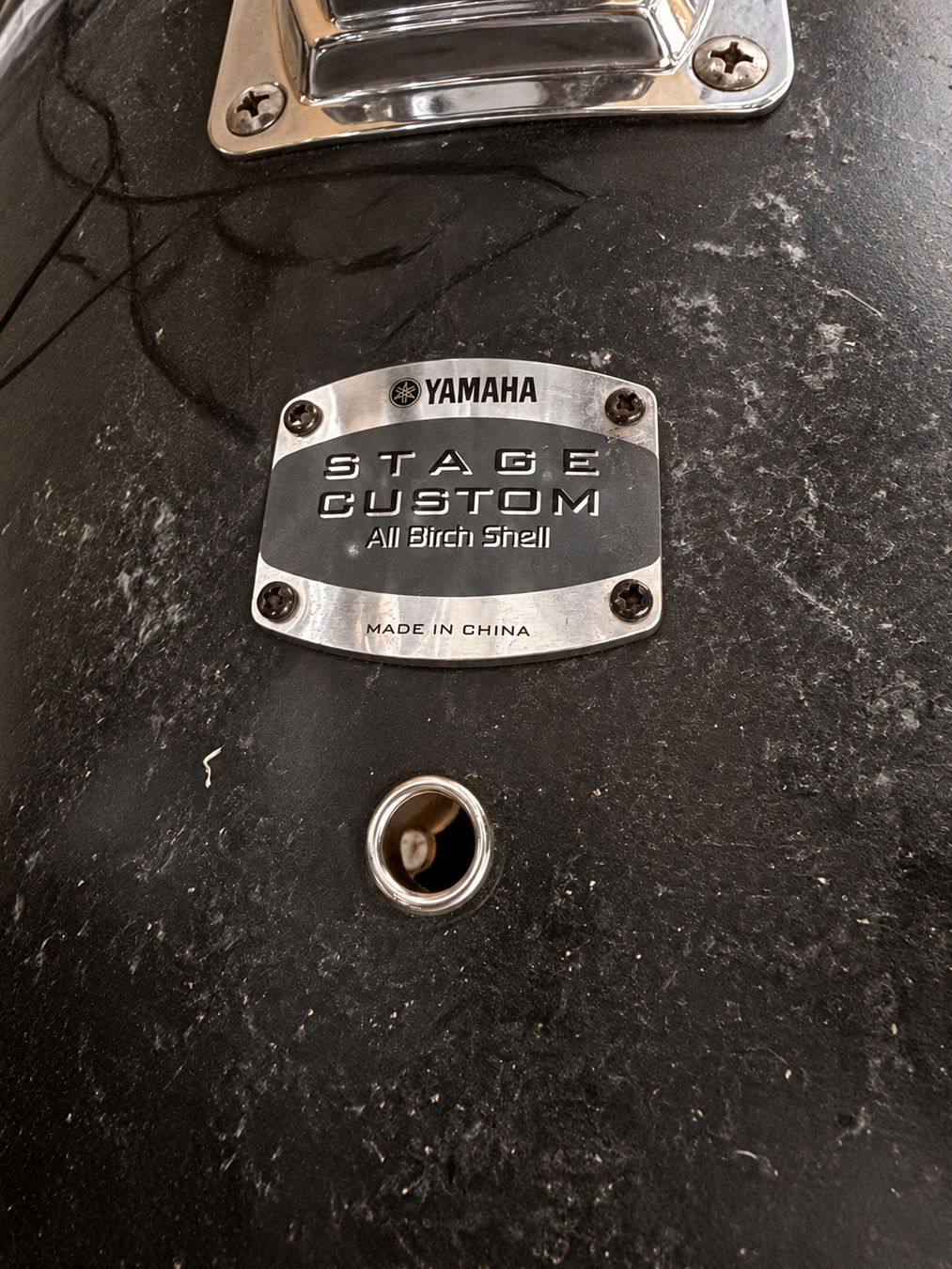 Yamaha Strumenti musicali: Yamaha Stage Custom mit Becken, Hardware und Hocker – Usato da Buchrain venduto da Lama6 9