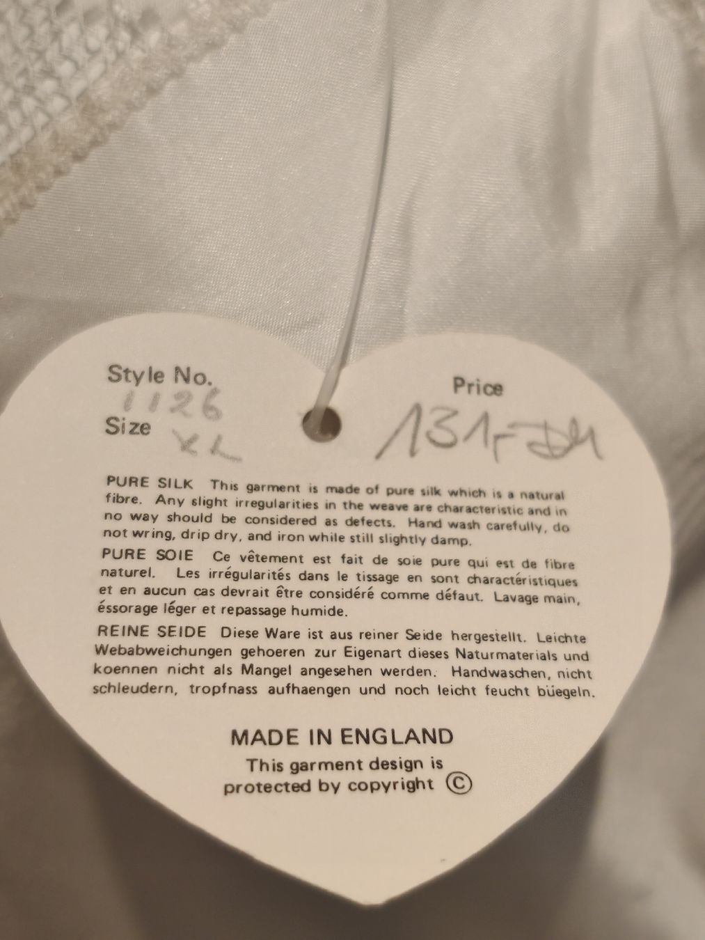 Negligees & Pigiami: Pure silk pajamas – Nuovo e nell'imballaggio originale da Bulle venduto da 122_hc82 2