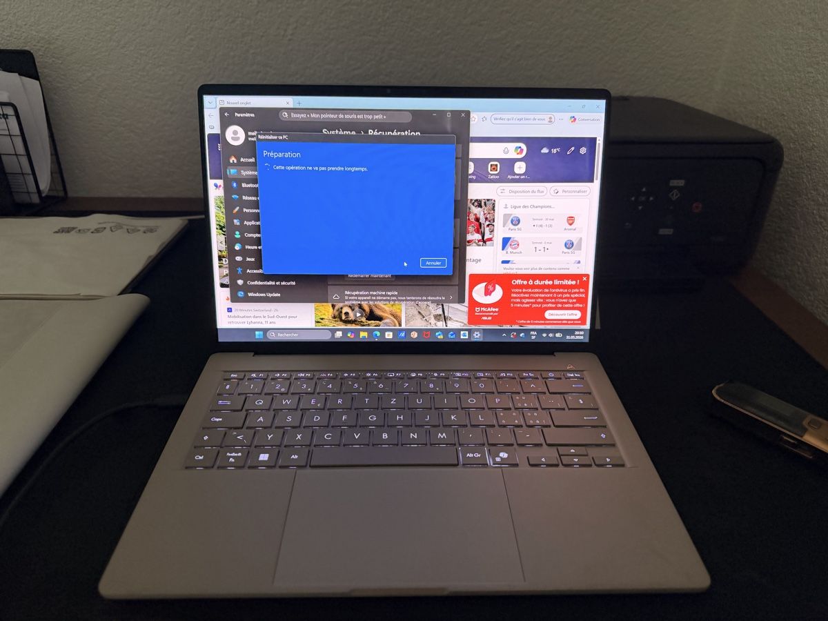Asus Notebook: Asus Zenbook A14 – Nuovo (secondo la descrizione) da Corcelles NE venduto da azafra 5