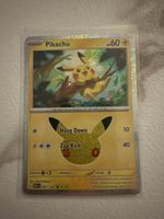 Carte Pokémon Pikachu 041/128 Édition 25 ans Holo