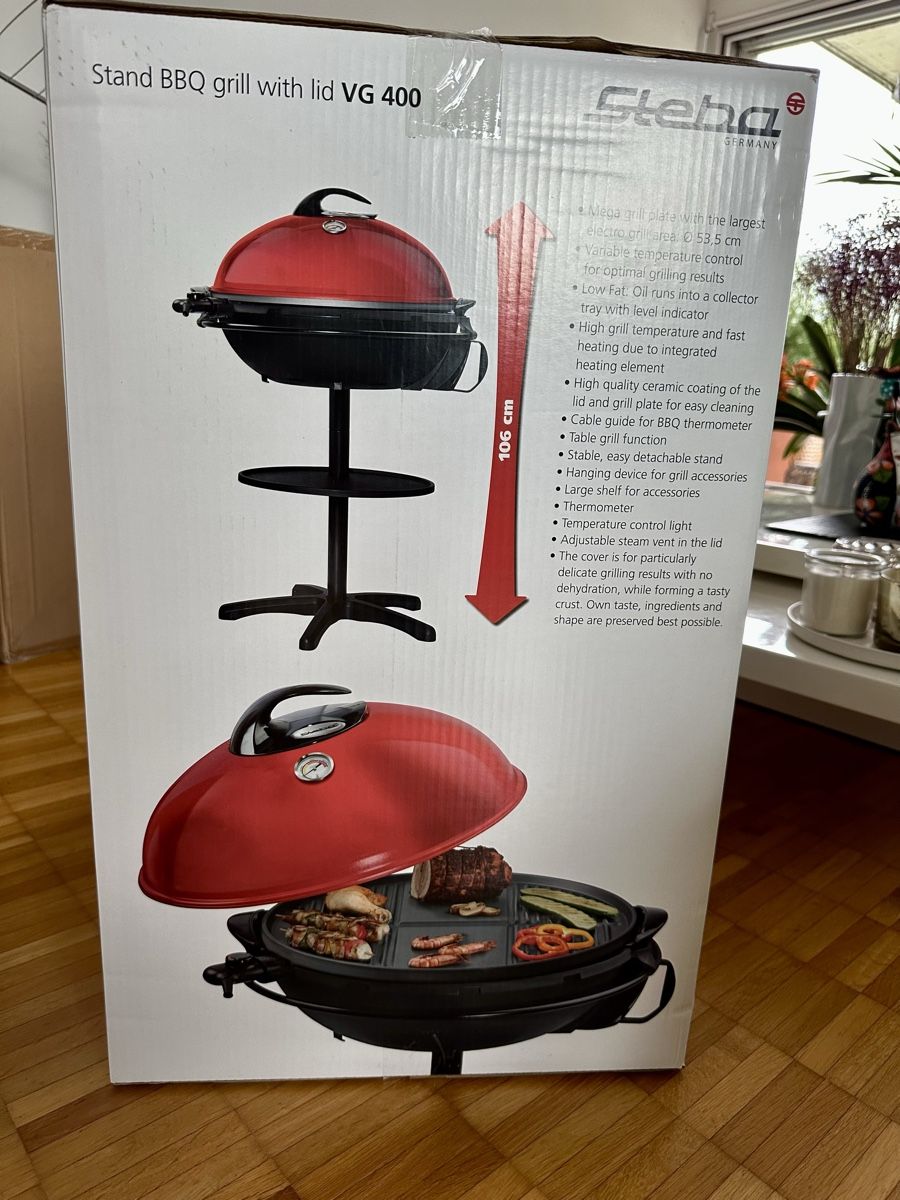 Grills: Grill Steba Vg 400 – Neu und originalverpackt aus Buchrain von SATG 1