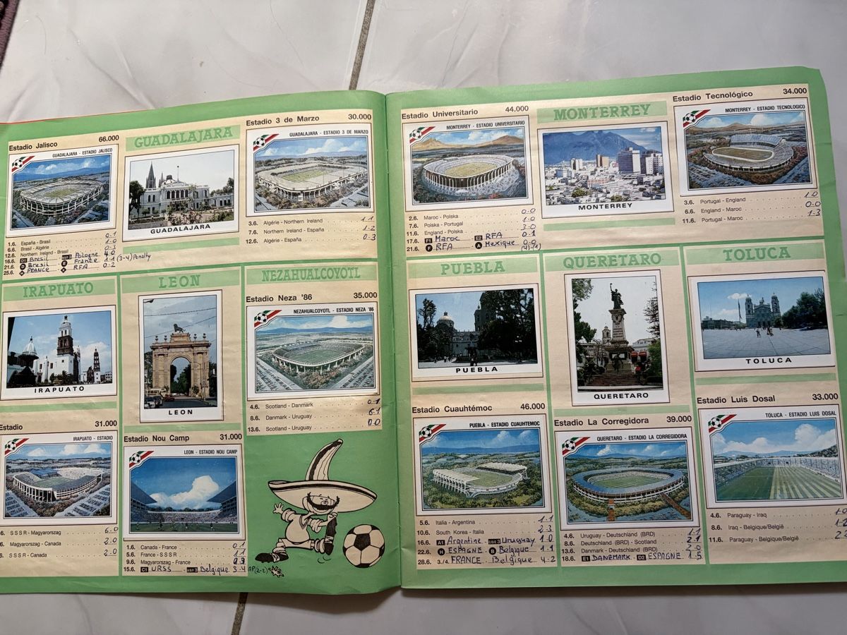 Panini Alben: Album Panini - Mexico 86 -  – Gebraucht aus Le Mouret von DSMF99 2