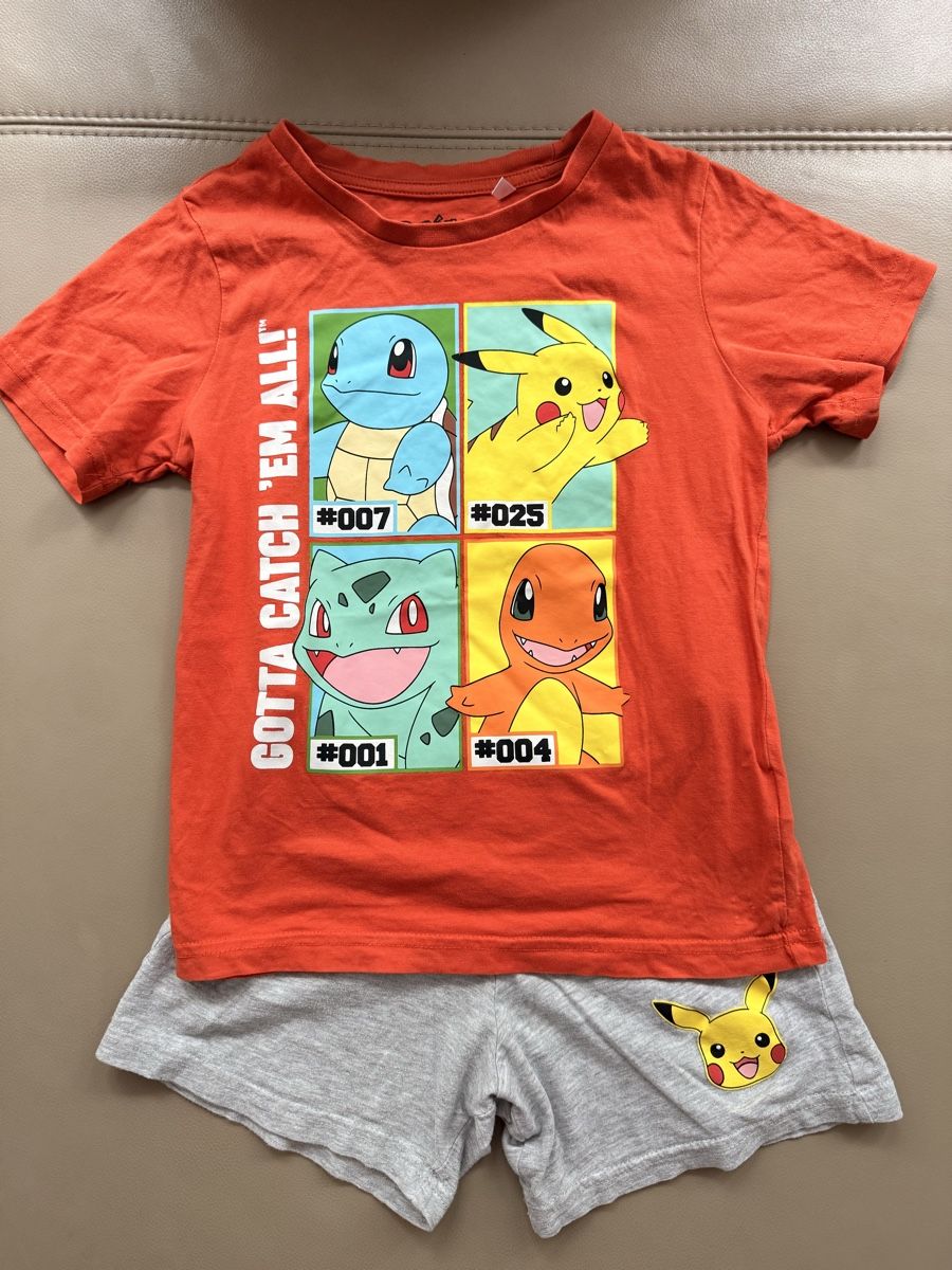 C&A Pigiama & Simili: Pokémon Short Pajama Set Size 122 – Usato da Diessenhofen venduto da mar_8cyl