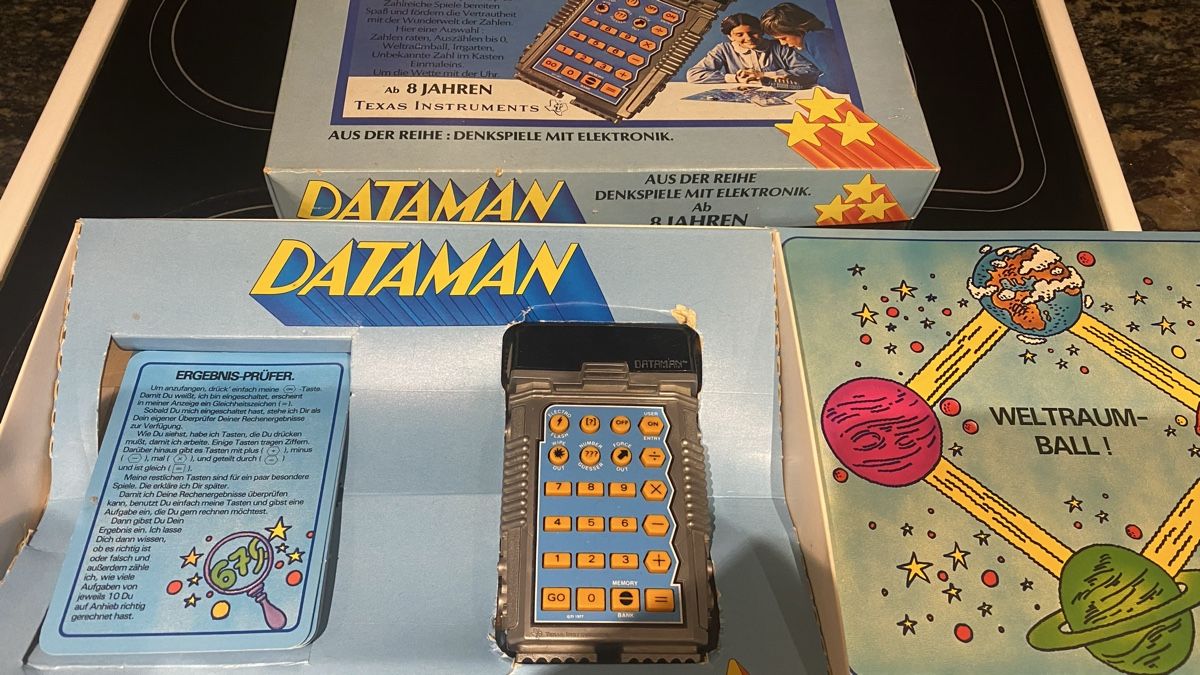 Spiele: Dataman Rechenspiel von Texas instrument – Gebraucht aus Bülach von Farmerpower7 1