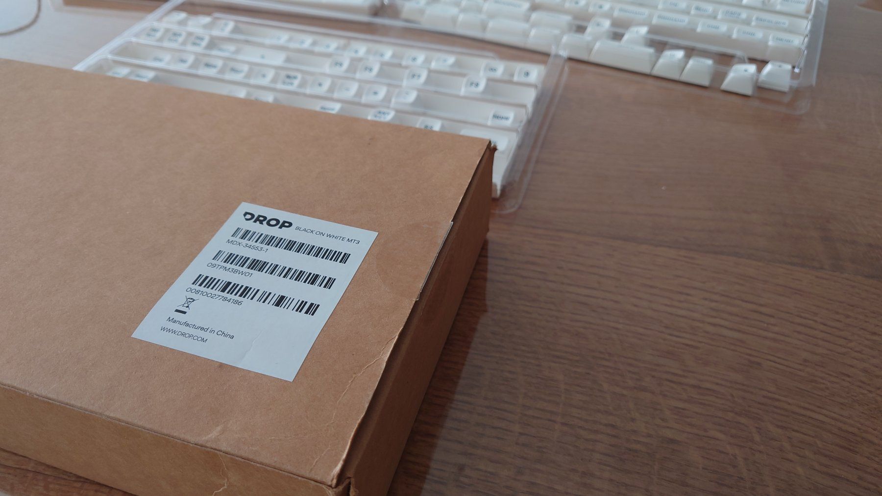 Tastiere: Drop Black on White MT3 Keycap Set – Usato da Genève venduto da jxavier 2