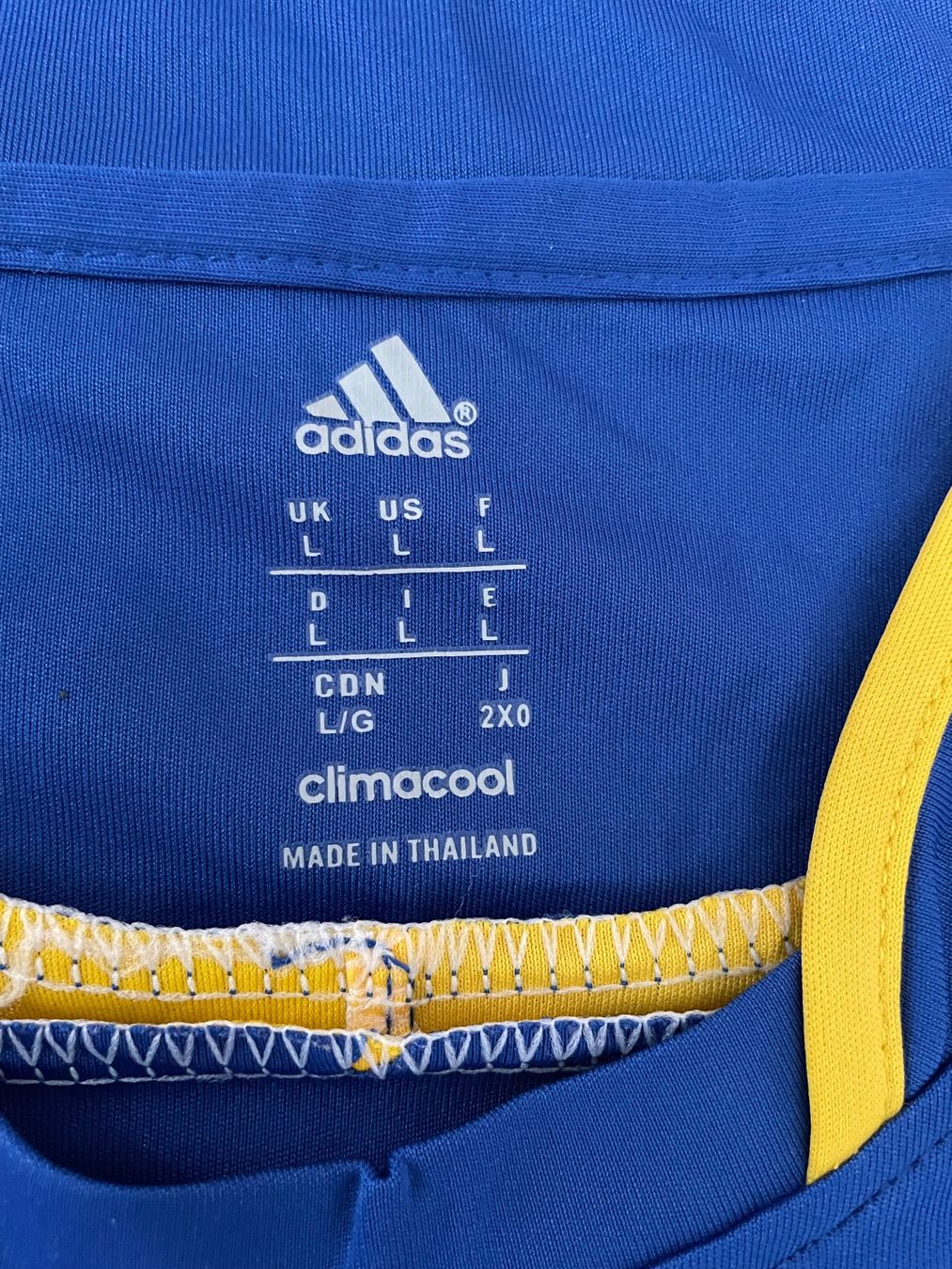 Adidas Canottiere & Pantaloni: Fussball Trikot Zanzibar – Usato da Horw venduto da G39517sG 3