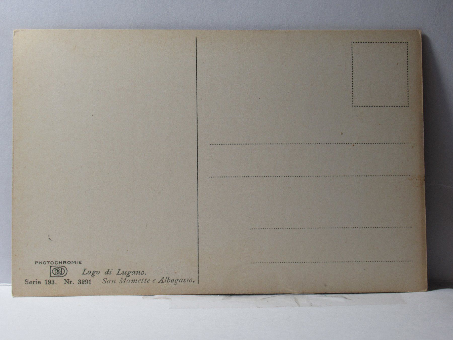 Cartoline postali: San Mamette e Albogasio – Nuovo (secondo la descrizione) da Grenchen venduto da Bluemchen1900 1