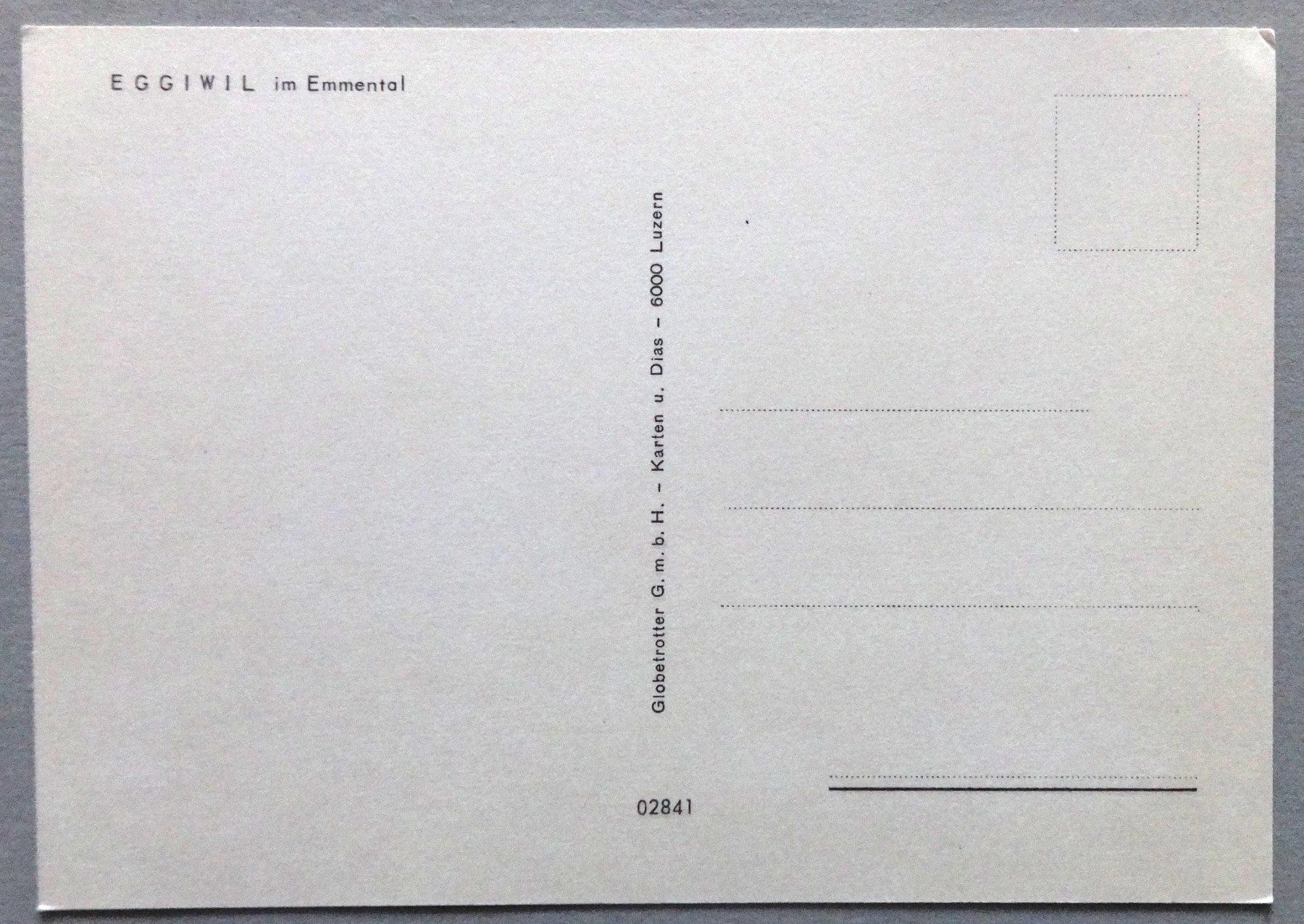 Cartes postales: Eggiwil im Emmental – D'occasion à Fétigny par Billy2miny 1