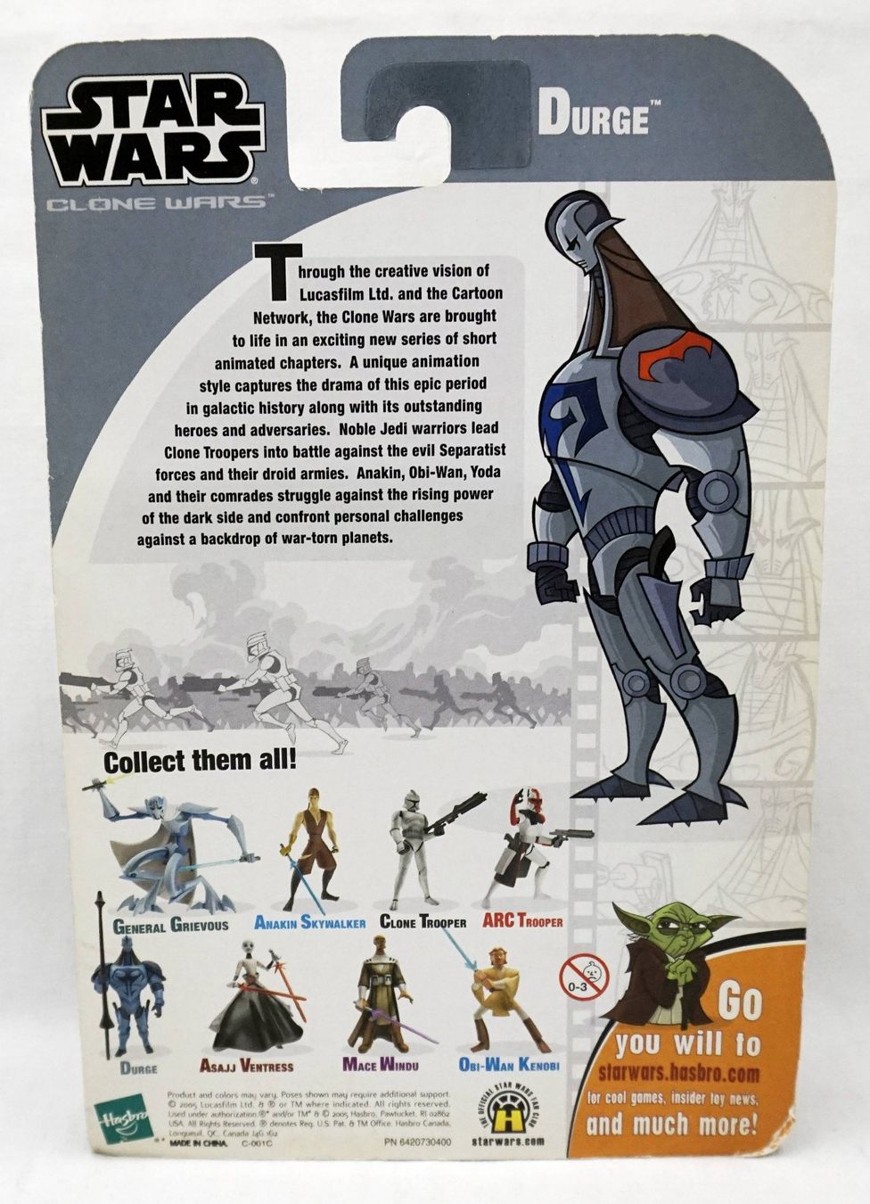 Statuette: STAR WARS CLONE WARS DURGE NEW UNOPENED HASBRO 2005 – Nuovo e nell'imballaggio originale da Lugano venduto da YouWantUS 1