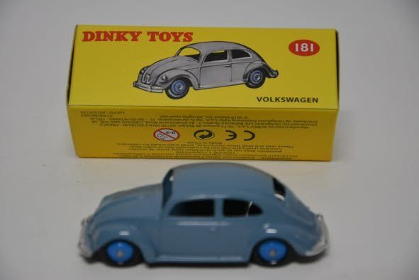 Atlas Dinky Toys Volkswagen Coccinelle Bleue 1/43 - Modèle Neuf Boîte Légère