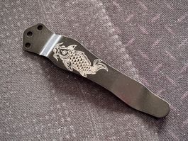 Stahl-Clip Koi für 91 mm Victorinox