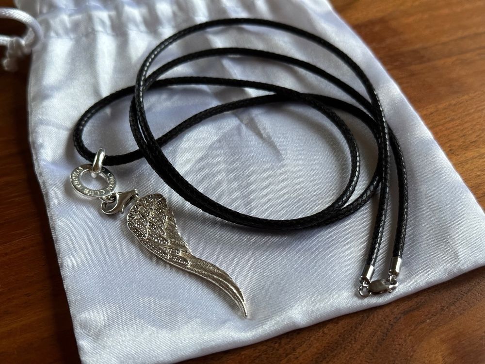 ZIAFRPN Engelsflügel Halskette Für Männer & Frauen - Stylischer Feder Anhänger