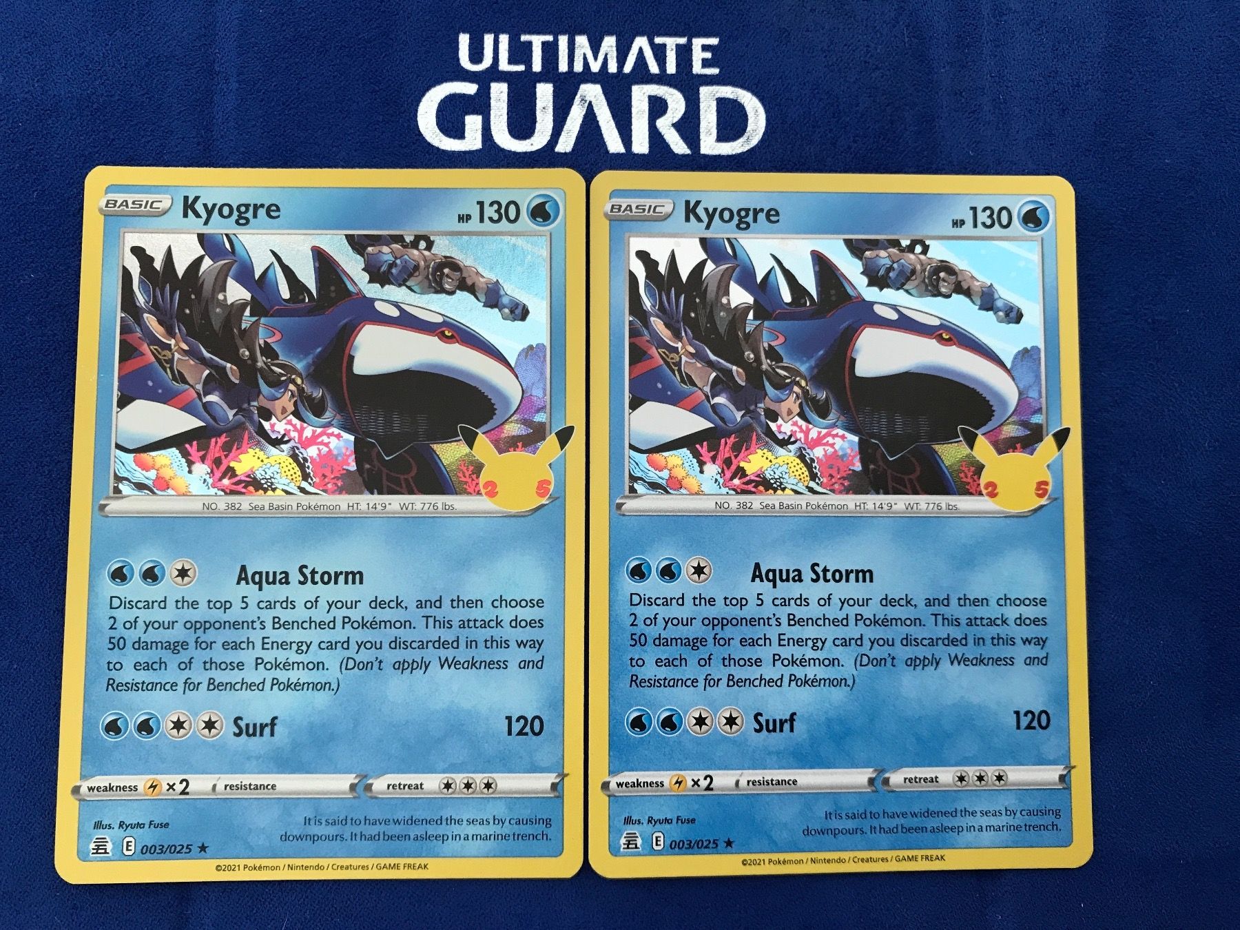 Pokémon Sammelbilder & Trading cards: 2x Pokemon TCG - Kyogre Holo EN – Neu (gemäss Beschreibung) aus Lyss von DeaDiLuna