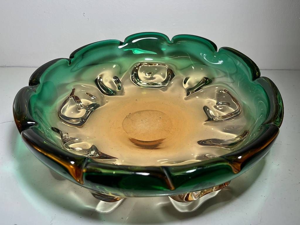 Murano Plateaux: Splendide grand centre de table Murano – D'occasion à Les Acacias par kim_2dxt