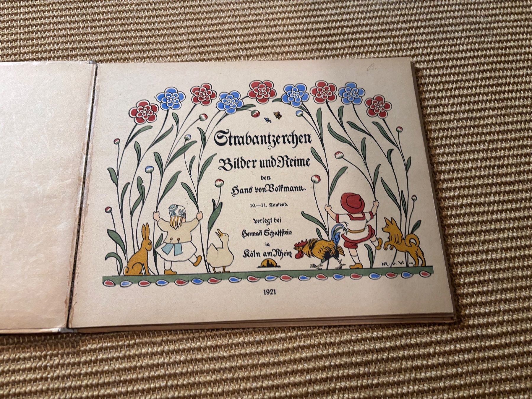 Libri: STRABANZERCHEN - Hans von Volkmann – Usato da Langenthal venduto da Riccardamax 2