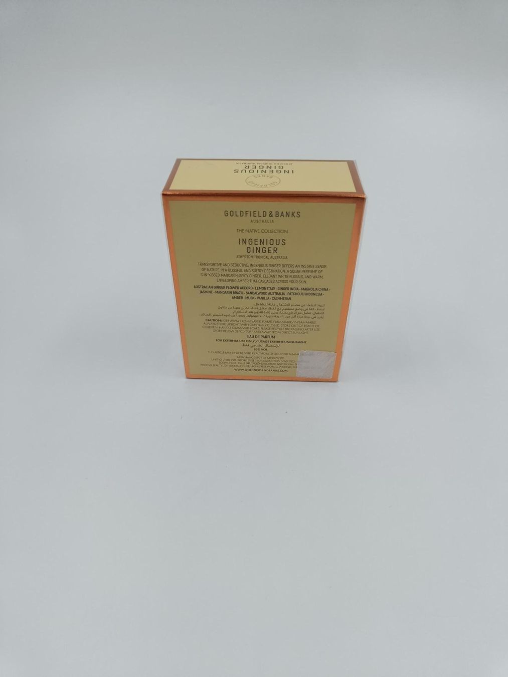 Profumi & Eau de Toilette: GOLDFIELD & BANKS "INGENIOUS GINGER" THE NATIVE COLLECTION – Nuovo e nell'imballaggio originale da Luzern venduto da EdiGem 4
