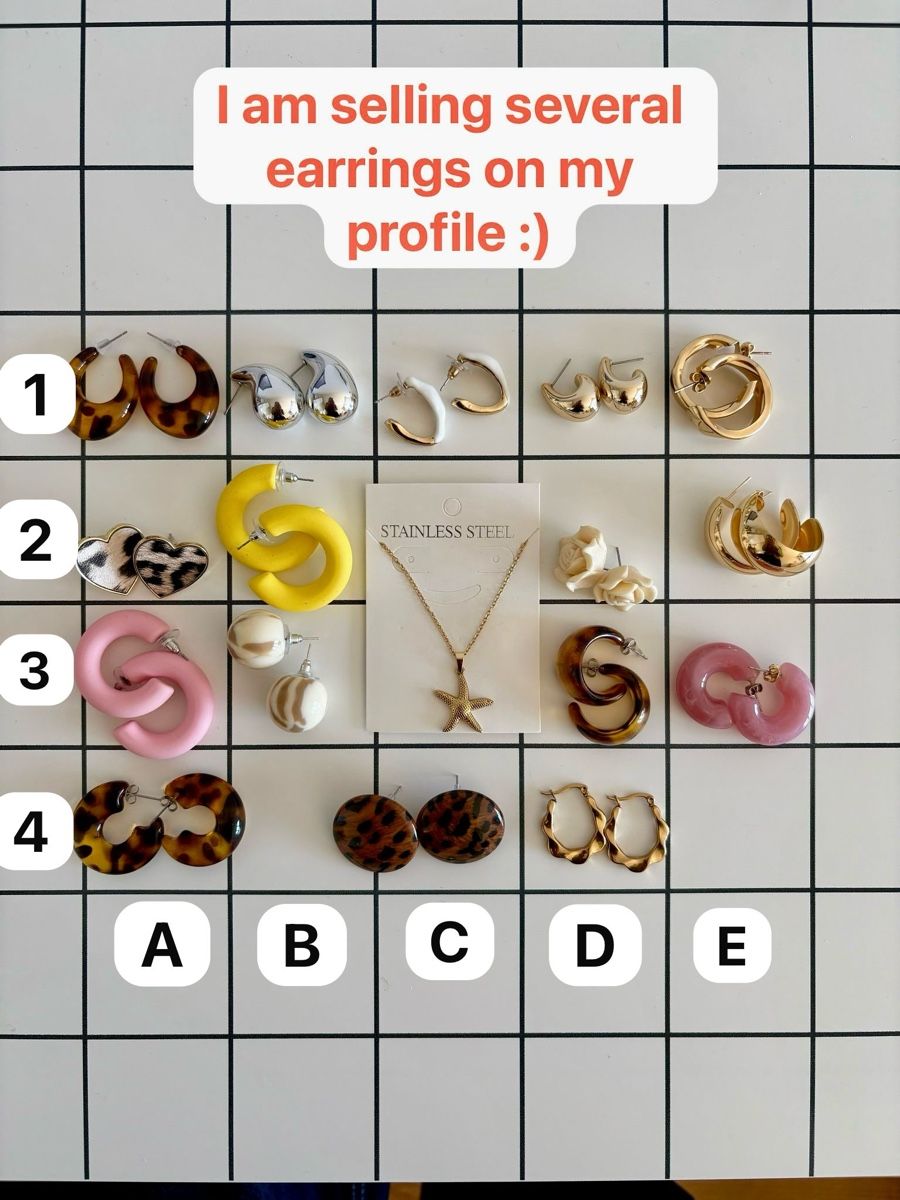 Ohrringe & -stecker: Stylish Earrings ✨ – Neu und originalverpackt aus Zürich von cla_y52m 1
