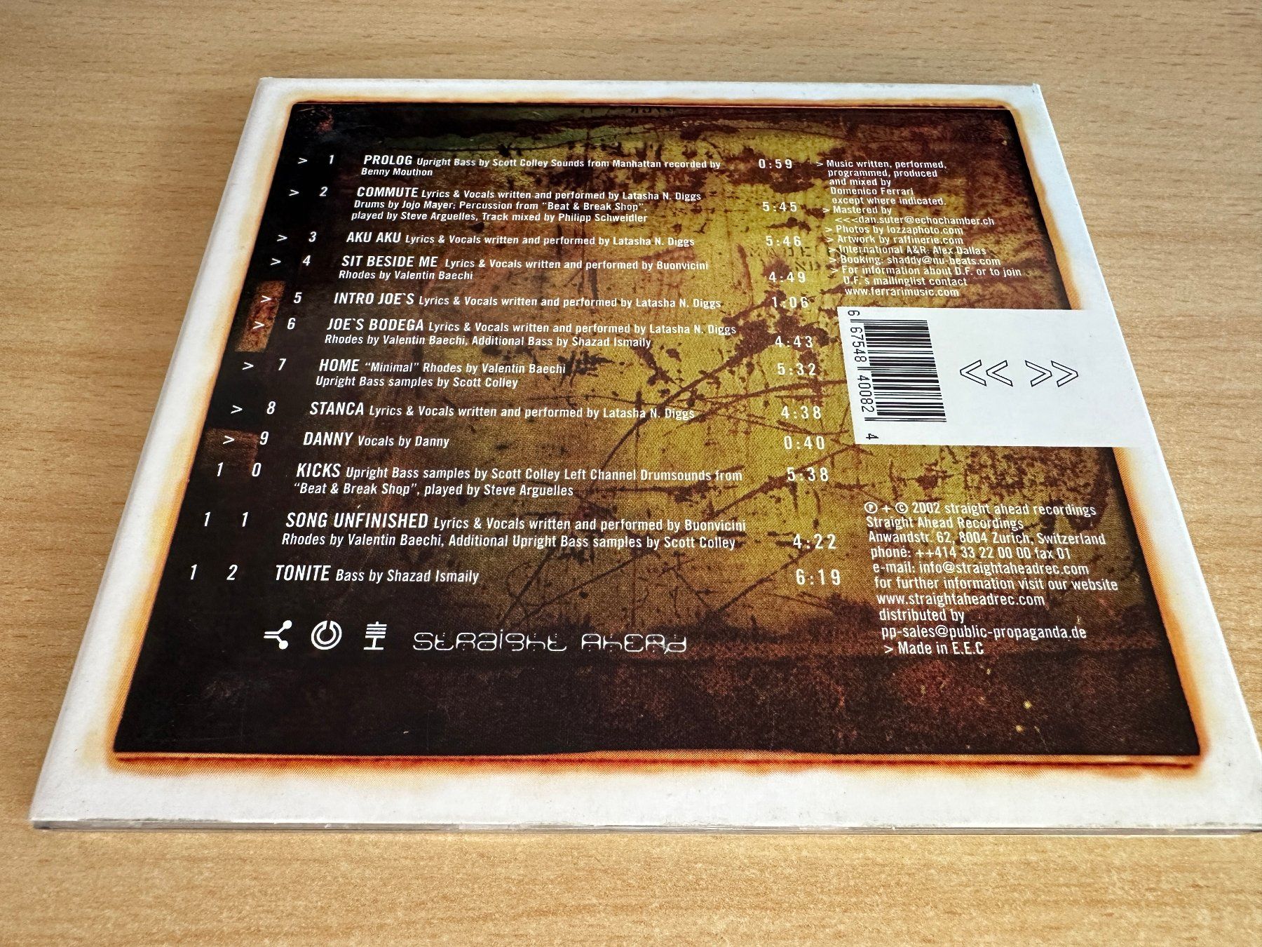 CD: Domenico Ferrari – Commute – Usato da Rikon im Tösstal venduto da Alpenmutz 1