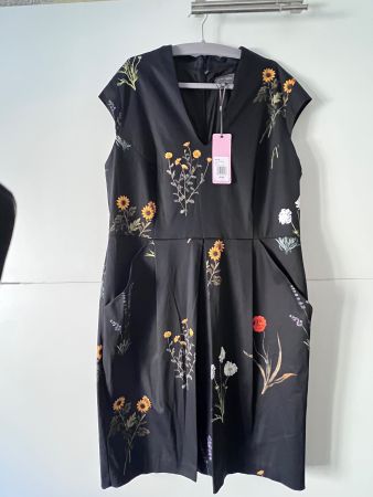 Neu! Phase Eight Blumenkleid Gr. 46 Sommerkleid Blütenpri...