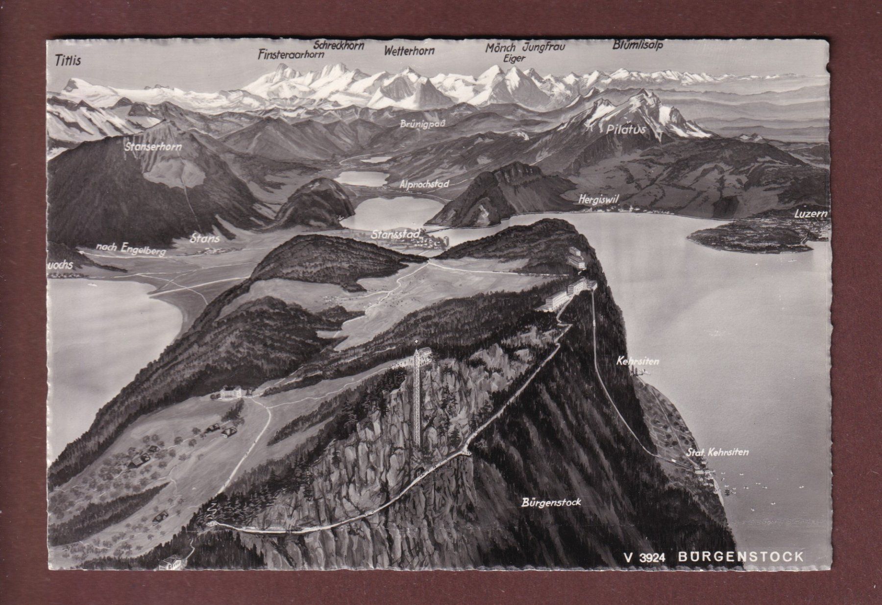 Cartes postales: BÜRGENSTOCK – D'occasion à Pully par nicecards-shop