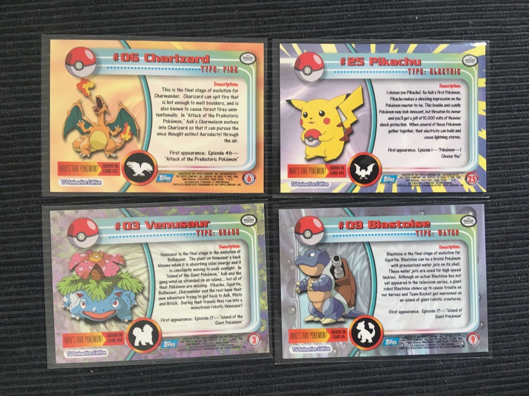 Pokémon Carte collezionabili: Pokemon Topps Series 1 Masterset Sammlung Mint 1.Edition – Nuovo (secondo la descrizione) da Wabern venduto da Collectfun 2