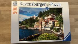 Ravensburger Puzzle 500 Teile, Seeufer in Italien