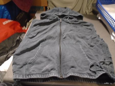 Gilet Grösse S, Ocean Sapart, Kapuze, grau