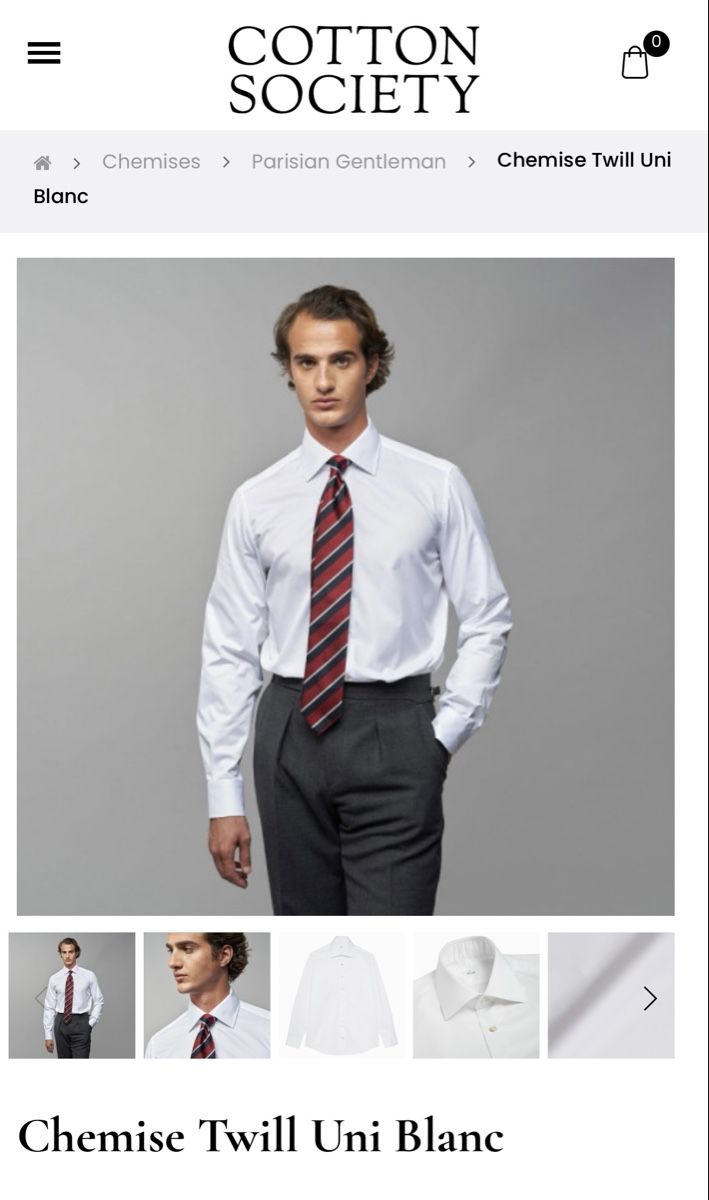 Camicie: Chemise Cotton Society 100% coton – Nuovo (secondo la descrizione) da Yverdon-les-Bains venduto da due_99qb 4