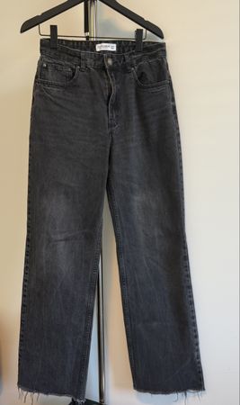 Jean Pull&Bear noir taille 38 - Style décontracté