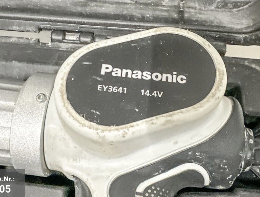 Panasonic Tutti gli attrezzi: Akku Kartuschenpresse Panasonic EY3641 – Usato da Richterswil venduto da pla_hwr6 1