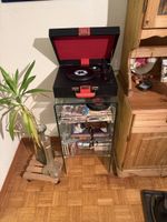 Plattenspieler Koffer Retro Stil guter Zustand 