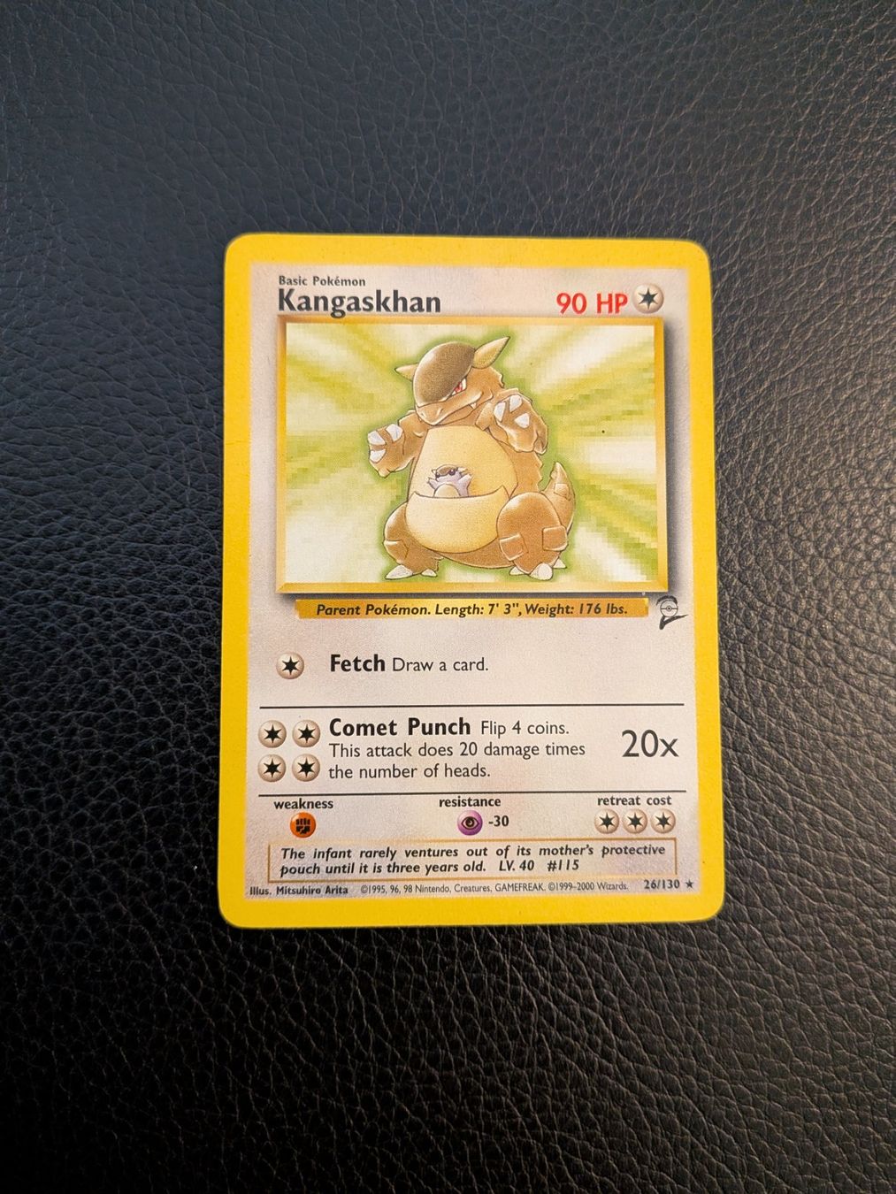 Pokémon Carte collezionabili: Base Set 2 Kangaskhan rare 26/130 Ab 1 – Usato da Paradiso venduto da Pkmn10