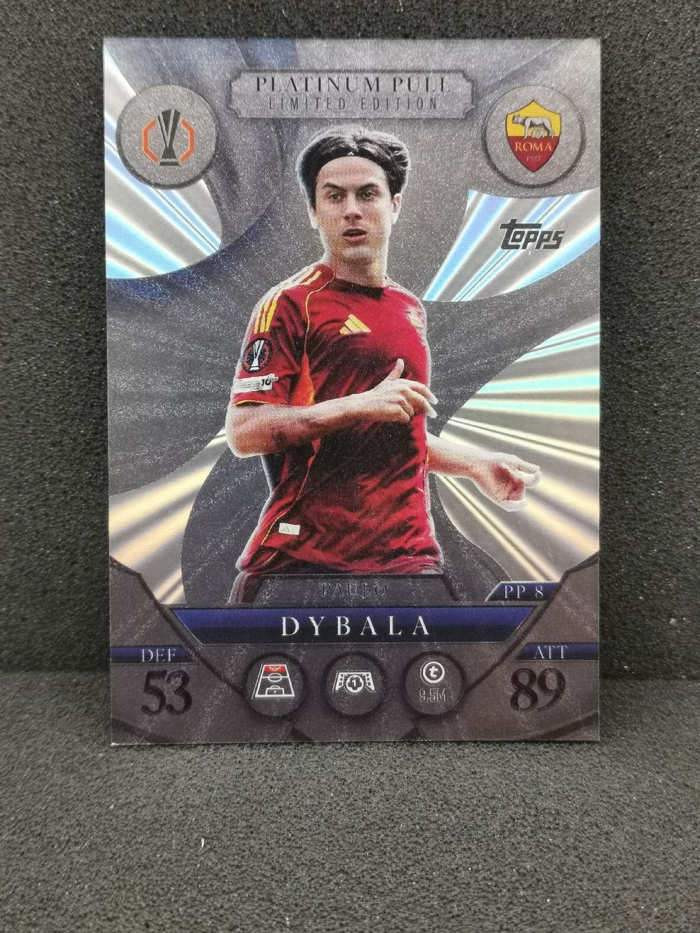 Topps Carte collezionabili: Match attax 2025 /26 Extra Paulo Dybala Platinum Pull  – Usato da Einsiedeln venduto da sza_588x