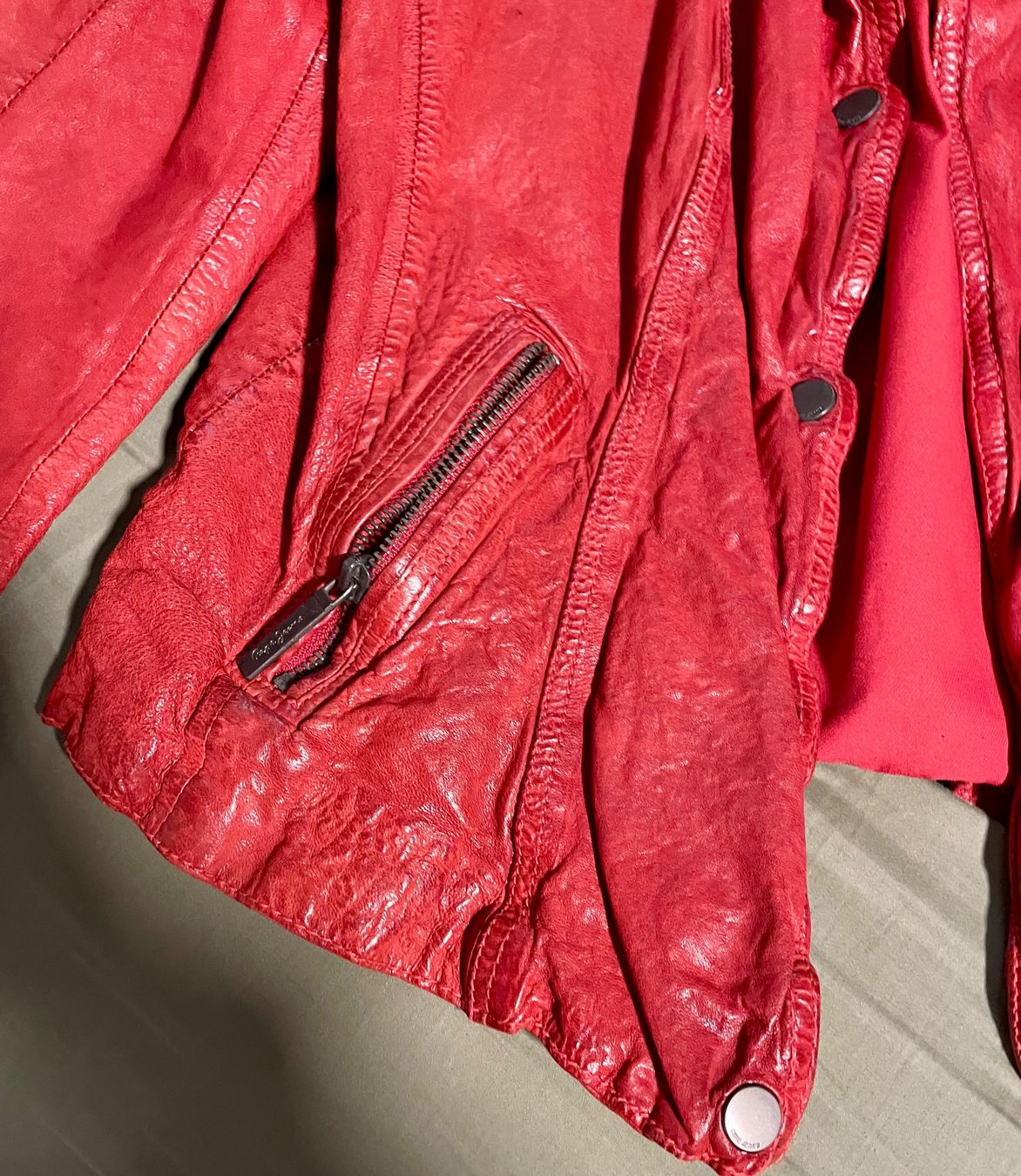 Pepe Jeans Giacche: Echtlederjacke Pepe Jeans – Nuovo (secondo la descrizione) da Chur venduto da Groessby80 2
