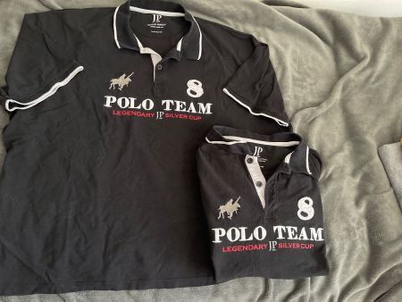 JP Polo Team Shirt, Schwarz, Gr. 2XLTop Zustand!