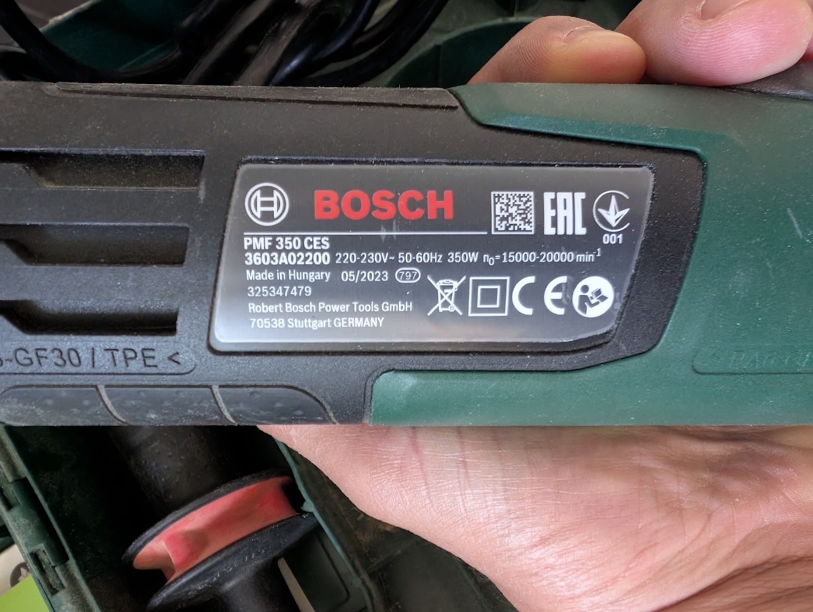 Bosch Tutti gli attrezzi: Bosch Multifunktionswerkzeug PMF 350 CES | 350 W – Usato da Zürich venduto da globetrotter7 3