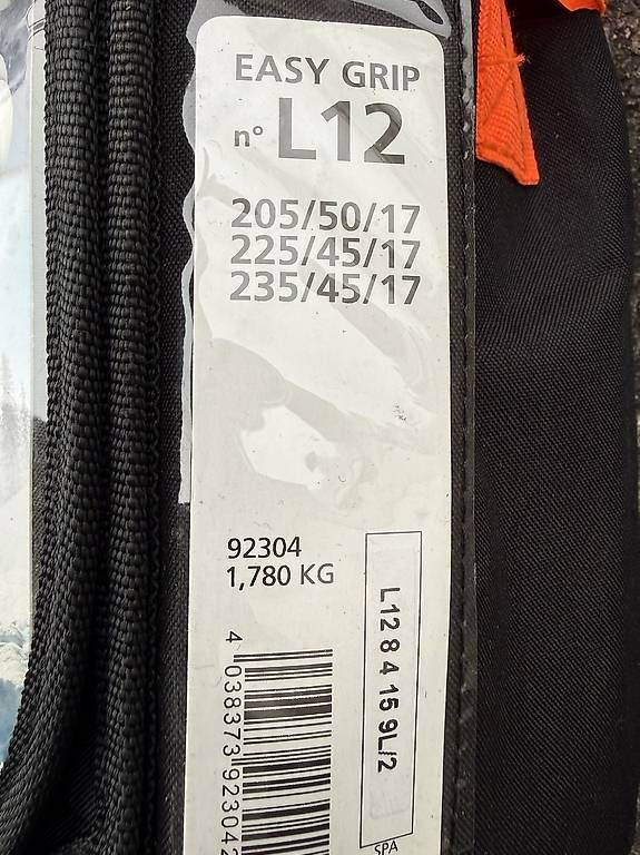 Catene da neve: Chaînes à neige composite Michelin Easy Grip  – Usato da Payerne venduto da lesguisol 1