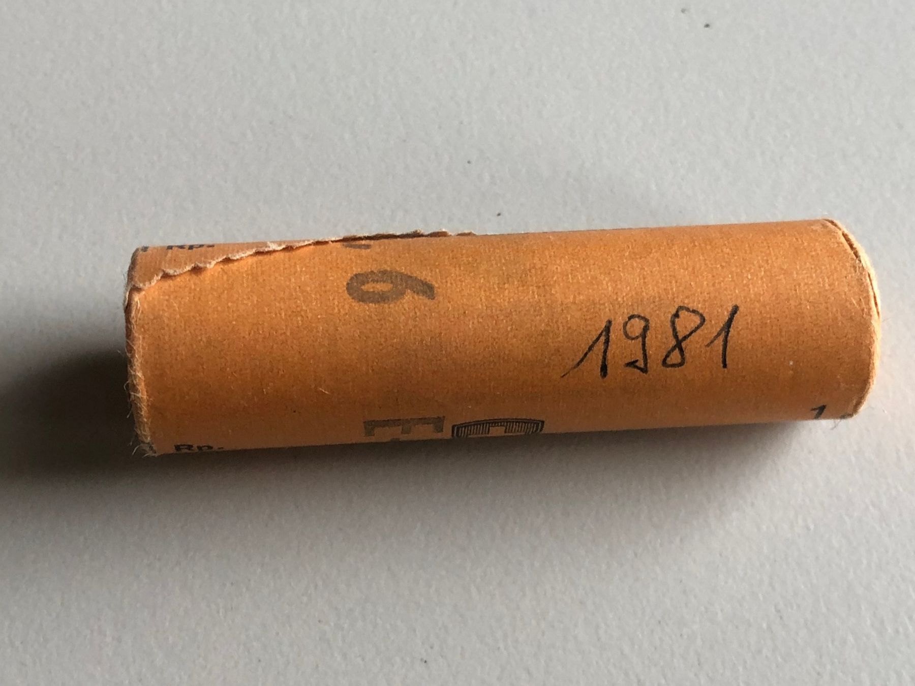 Tutti le monete: 1 Rp. Originalrolle 1981  Gratis Versand – Nuovo e nell'imballaggio originale da Schötz venduto da Odpa