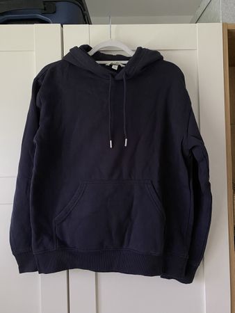 Sweat à capuche H&M bleu marine