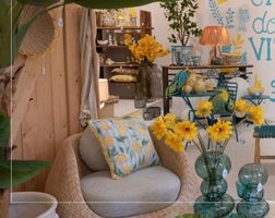 MEGA SCHÖNER 🌿☀️Lounge-Sessel Schwenkbar Rund Rattan