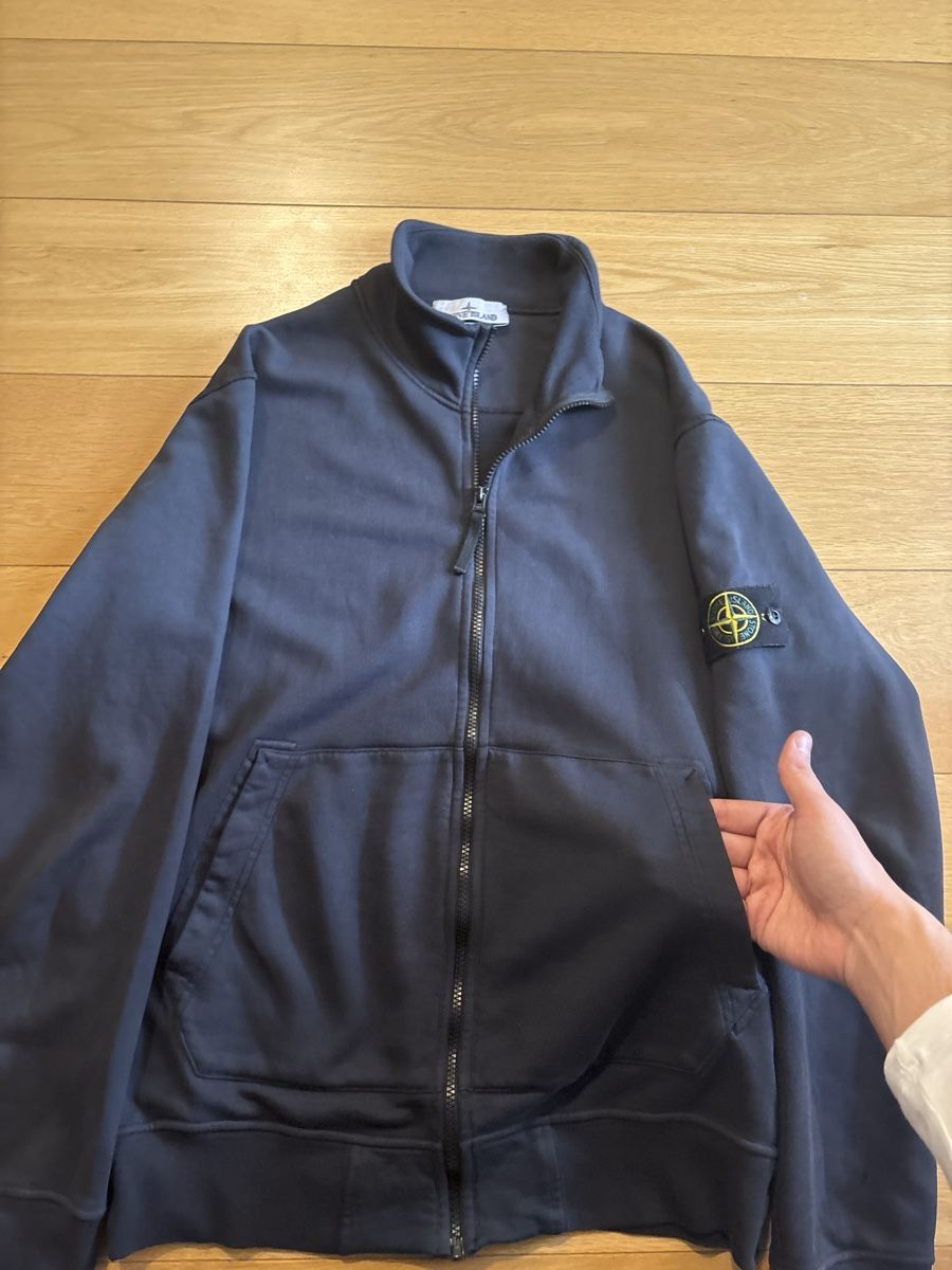 Stone Island Maglioni & Felpe: Stone Island Zip Pullover Navy Blue, Versand möglich – Usato da Effretikon venduto da StoneIsland8604 1