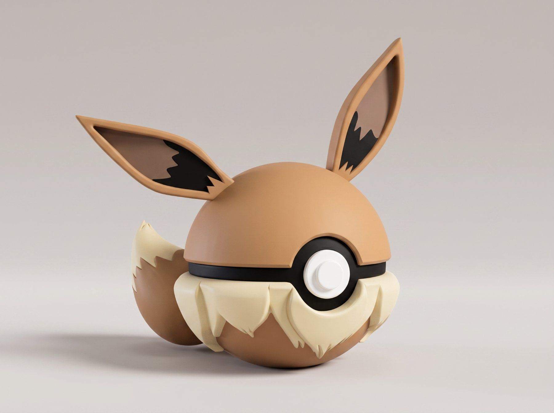 Statuette: Pokeball EEvee - 3D Printed – Nuovo (secondo la descrizione) da Ligornetto venduto da Nero_Forma_3D