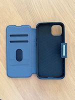 Housse iPhone 14 Plus en cuir avec clapet / porte-cartes