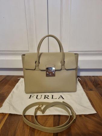 Magnifique sac furla crème/beige