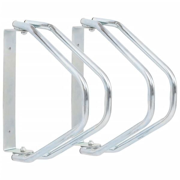 Veloständer: Support de bicyclette mural 2 pcs acier galvanisé – Neu und originalverpackt aus Palézieux von bantouklan1