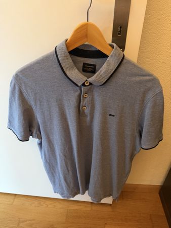 Jack & Jones Polo Shirt - Size L - Light Blue - Perfect for 